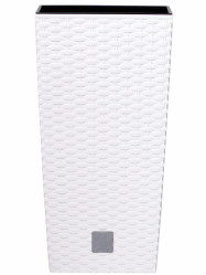 Кашпо Rato sguare 19л Белый DRTS240-S449