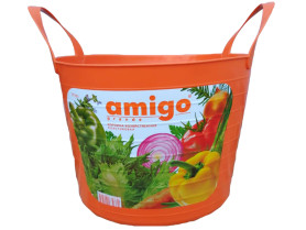 Корзина хозяйственная Amigo Grande пластиковая 14л 77101
