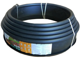 Бордюр KANTA PRO пластиковый Чёрный выс.15см., ш.30мм, дл.10м. арт.82544-Ч