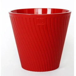 Кашпо Луи VipSet 2,7л красный