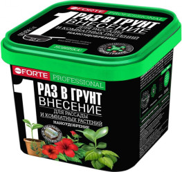 Bona Forte Наноудобрение для комнатных растений, рассады, саженцев (ведро 1л.)