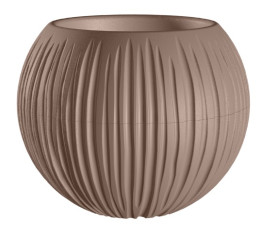 Кашпо Сфера 1,7л. Мокачино (Арт.КШ-9636)