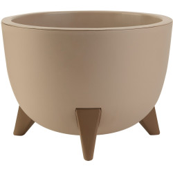 Кашпо Грация 9,5л Кремовый (Арт. КШ-4194)