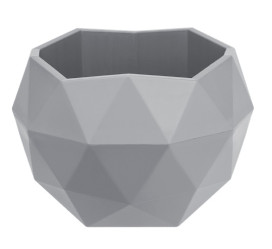 Кашпо Топаз 2,5л Серый жемчуг (Арт. КШ-9799)