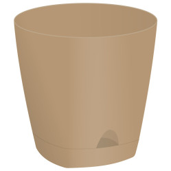 Горшок InGreen Amsterdam D170мм 2,5л. тёмный камень (ПР) IG630010026