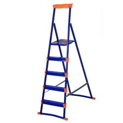 Стремянка NIKA метал. 5ступ. Н 1065мм, m-6,7кг, максимальная нагрузка 150кг СМ5