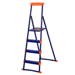 Стремянка NIKA метал. 4ступ. для рыхлых поверхностей Н 860мм, m-5,7кг, максимальная нагруз150кг СМ4+