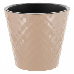 Горшок InGreen Manhattan D160мм 1,6л. молочный шоколад (ПР) IG670110047
