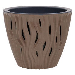 Кашпо Вдохновение 4,5л мокачино (КШ-9677)