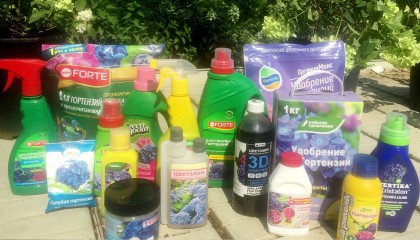 Удобрения для ваших гортензий. КАКИЕ ВЫБРАТЬ?